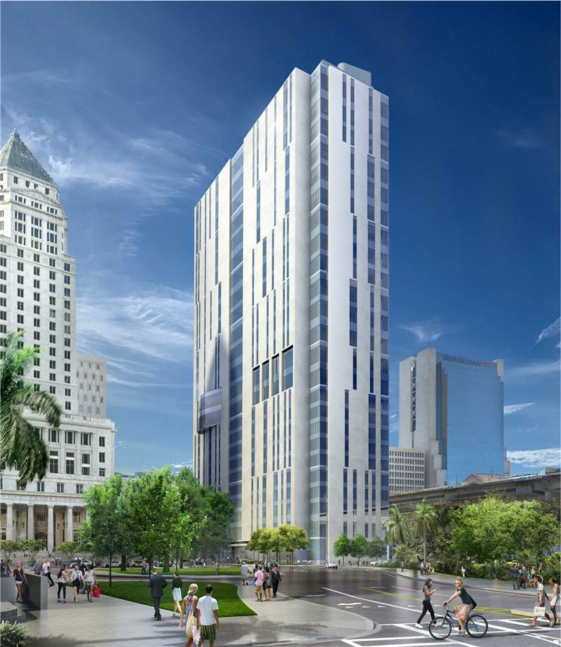In the News: Miami-Dade Civil Courthouse Plans Unveiled Ahead of Commission Vote