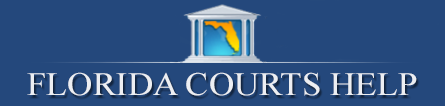 color graphic of courthouse with image of state of florida